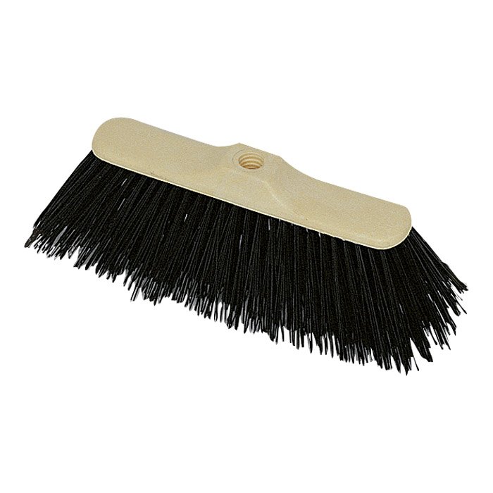 Scopa Diana Testa Di Lupo - Assicella In Plastica, Setole Naturali 100% - Made In Italy, 1 Pezzo